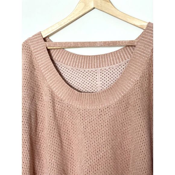 Barefoot Dreams Cozy Chic Ultra Light Pink Soft Sweater Size 3X E99 - Picture 12 of 16